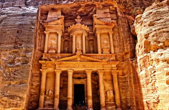 Petra Yordania 7 Keajaiban Dunia Baru
