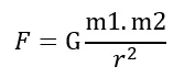 Persamaan Rumus Gravitasi